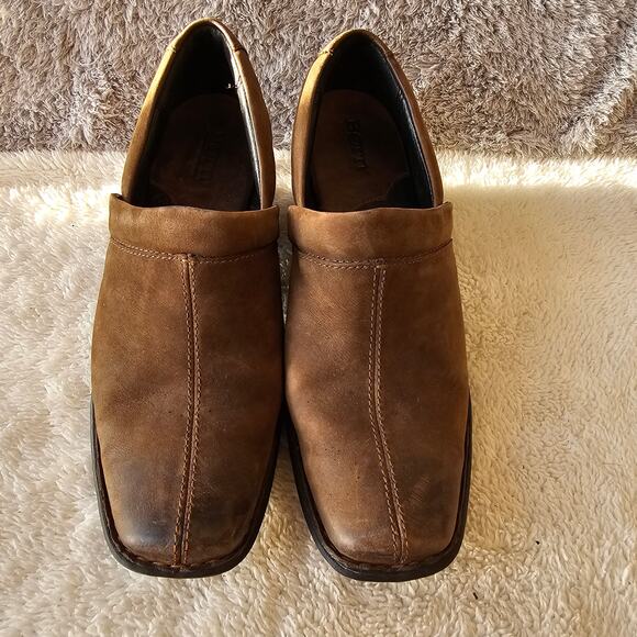 Born Women's Kenny Leather Western Slip On Shooties Size 8.5‎ Brown Comfort Barn - Picture 2 of 6